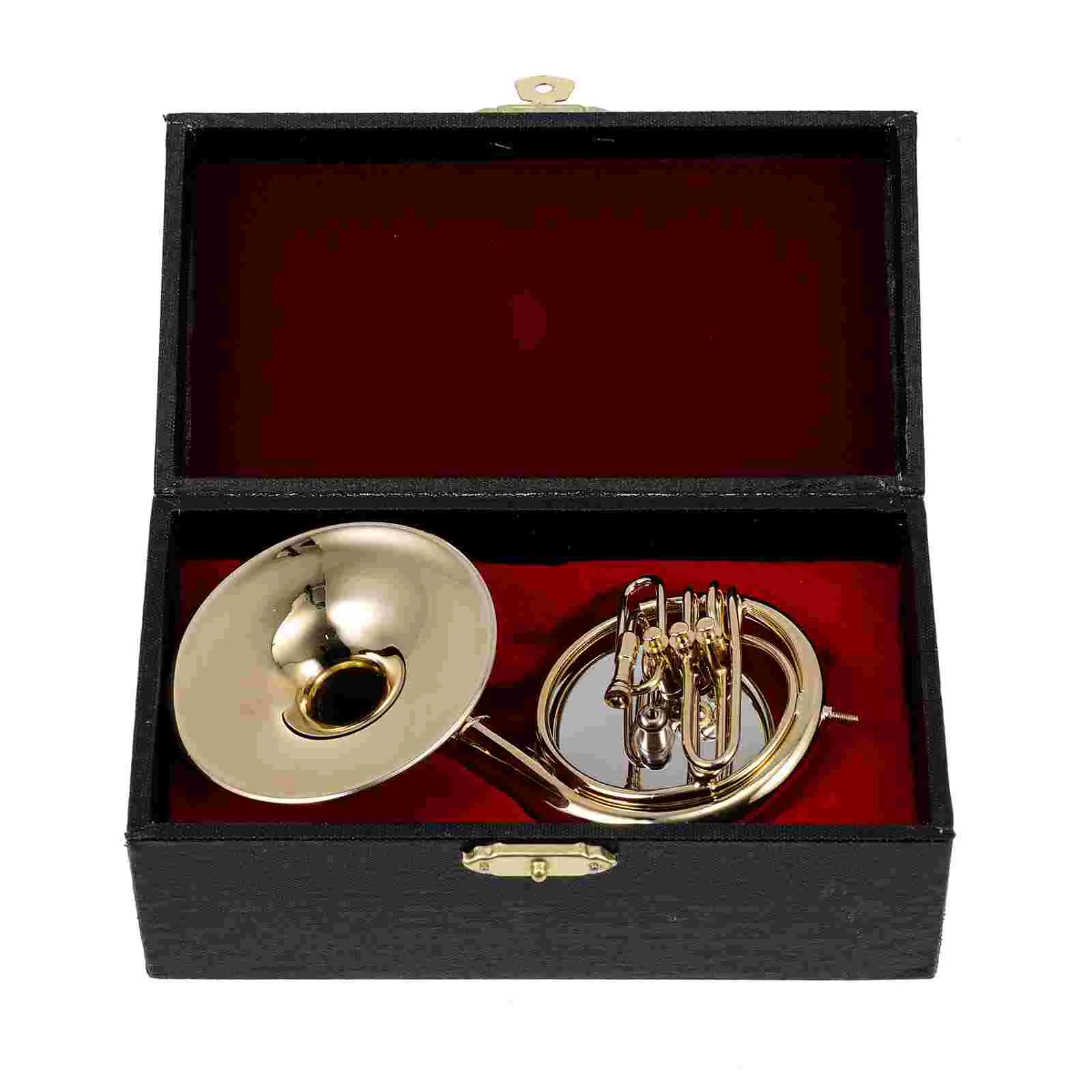 

1 Set Exquisite Craft Sousaphone Model Small Instrument Model Sousaphone Decor
