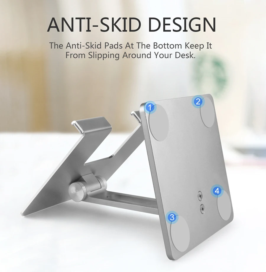 adjustable desktop phone holder tablet stand for iphone 11 xiaomi ipad universal metal foldable stand holder for huawei samsung free global shipping