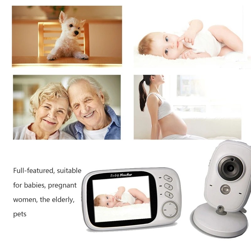 VB603 3 2 дюйма беспроводной монитор для любимого питомца камера автоматический