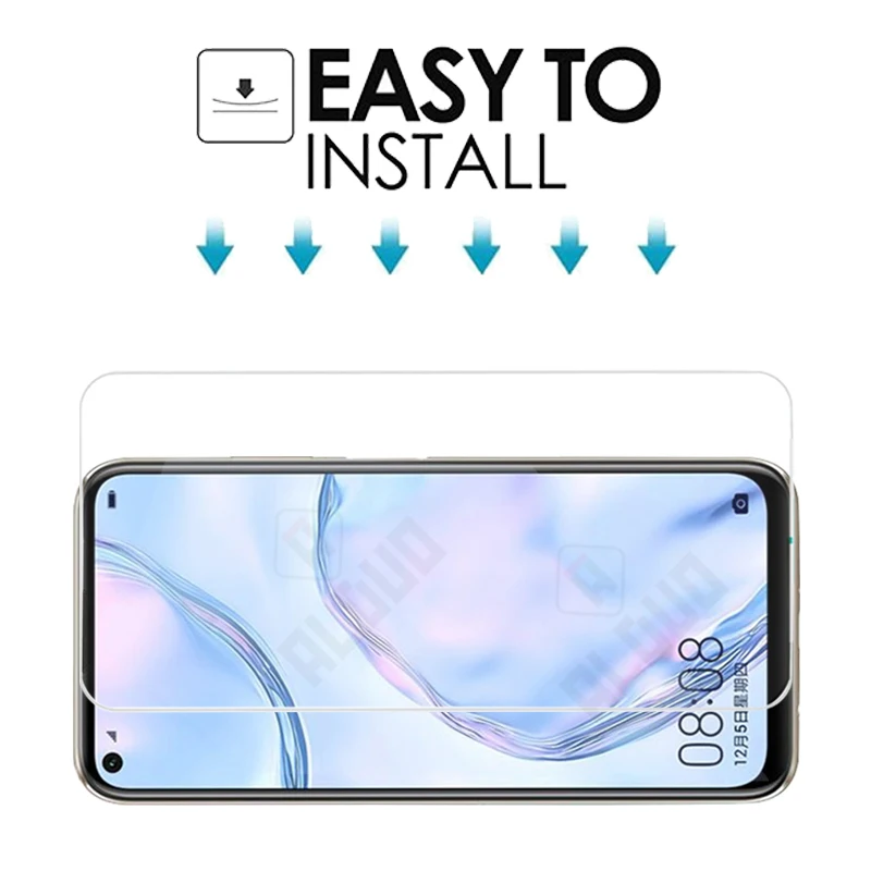 Закаленное стекло для huawei p40 lite защитная пленка P40lite Huawei P30 Lite P20 Pro чехол