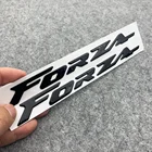 3D эмблема Forza, значок, наклейка на велосипед и мотоцикл для Honda FORZA 125, 300, 350, значок с логотипом, символ, боковой обтекатель, horizon 2, 4, 7, автоспорт