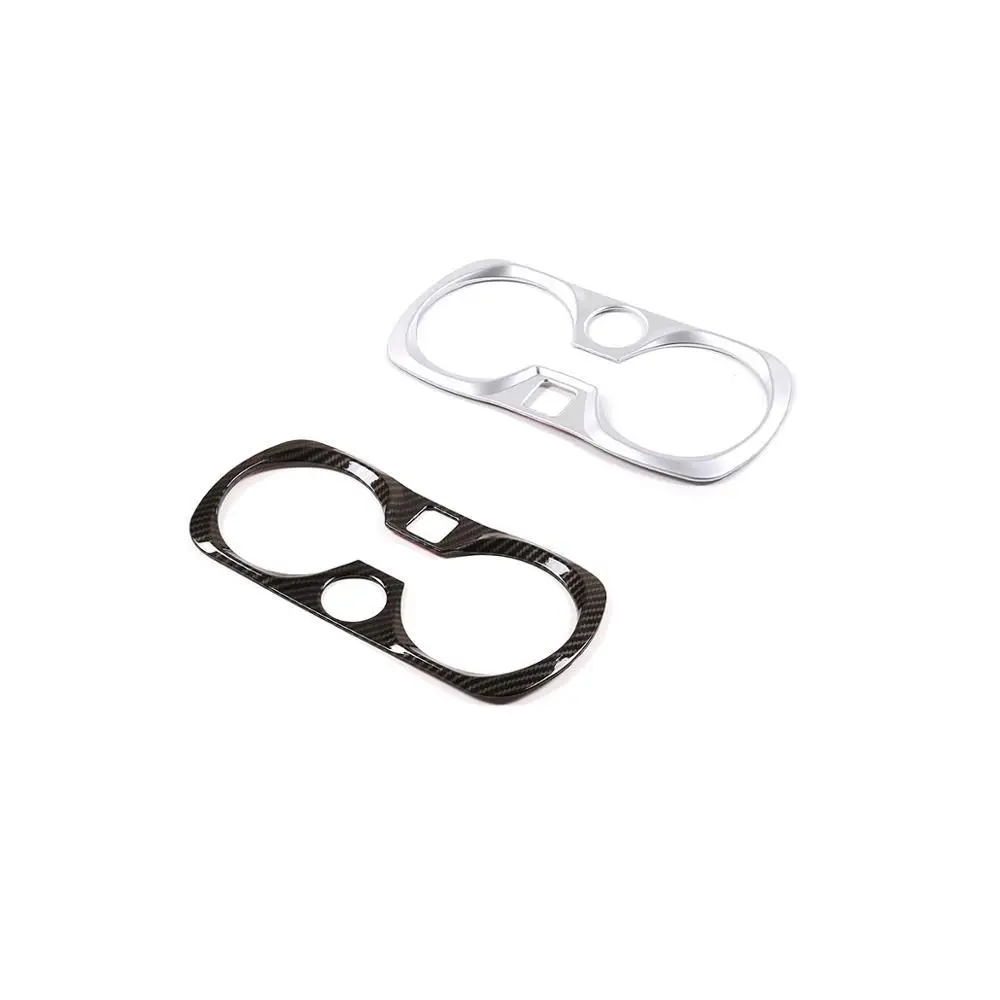 

For BMW G20 G28 2019 UP Car Interior Central Water Cup Holder Frame Trim Silver Only LHD