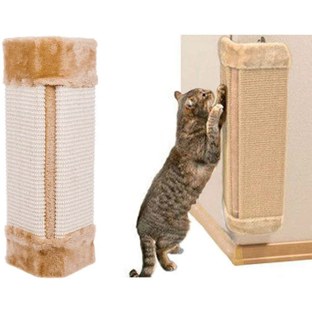 

25X46cm мебель сизальских канатов из конопляной ткани для собак и котов царапин доска коврик кошка снять стресс Когтеточка для кошек Игрушка Pet...