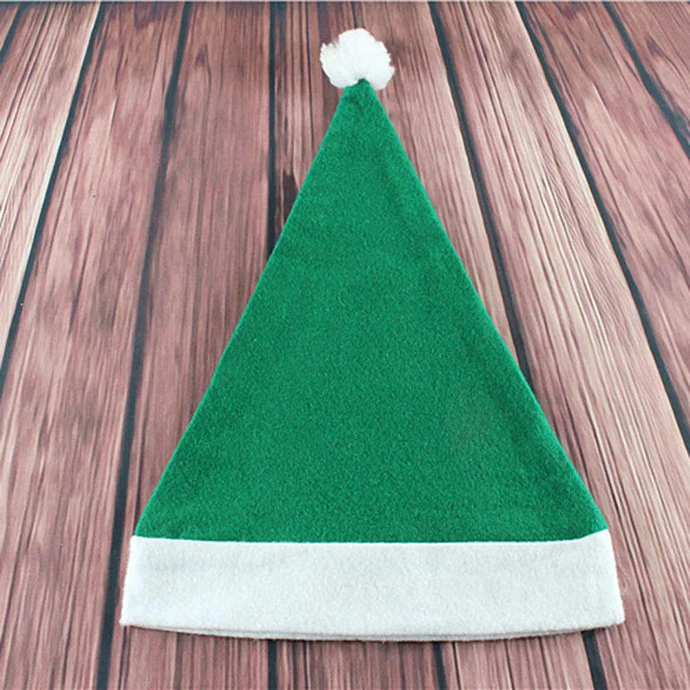 5 шт. Рождественская шапка зеленого цвета Санты и | Дом сад