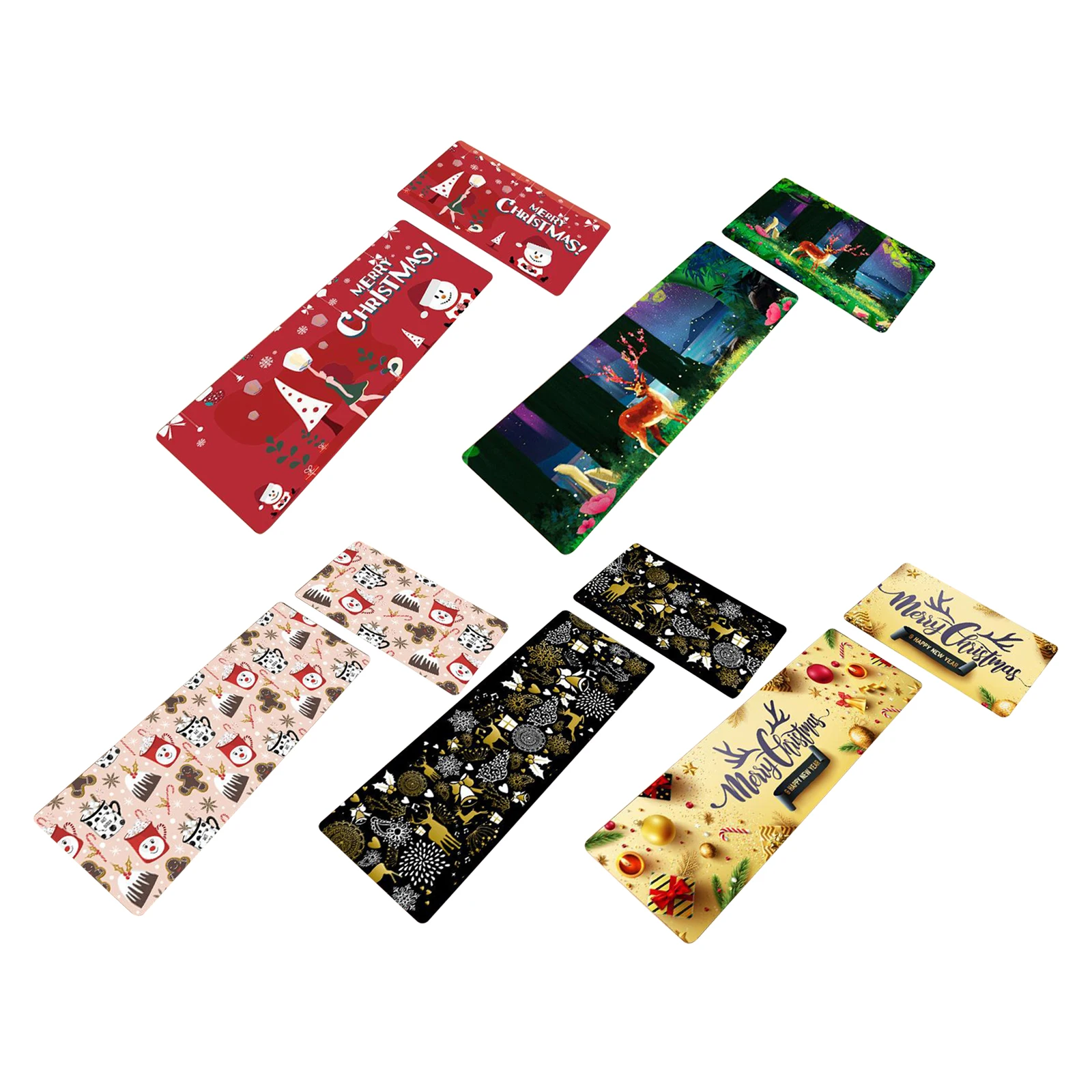 

Merry Christmas Door Mats Non Slip Floor Rug Christmas Entrance Mat Anties-skid Doormats Kitchen Rugs Home Decoration