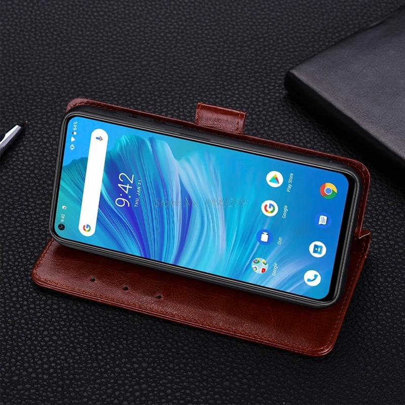 Деловой кожаный чехол-книжка для UMIDIGI F2 чехол Защитная сумка для телефона держатель для карт funda UMIDIGI f2 глобальная версия 6,5" Чехол