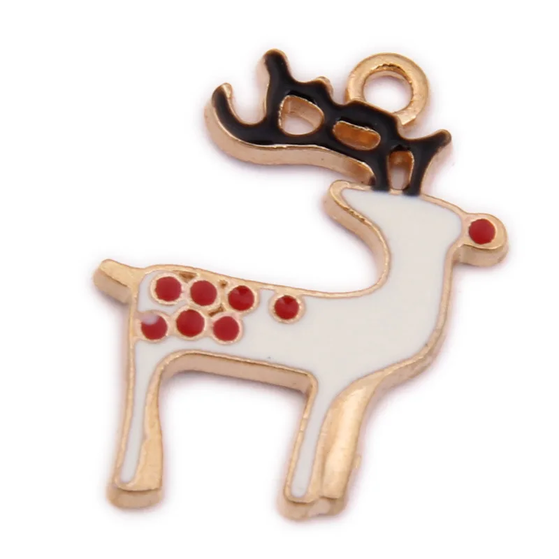 DIY подарочные аксессуары Рождественская елка капельного сплава небольшой кулон