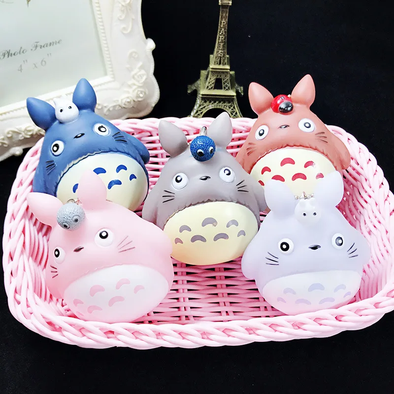 Новинка милый брелок с надписью Мой сосед Тоторо героями мультфильмов вокальный