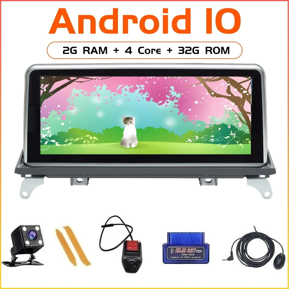 

ZLTOOPAI 10.25" For BMW X5 E70 X6 E71 2007-2013 CCC CIC Android 10 Auto Radio Multimedia Player GPS Navigation Head Unit Stereo