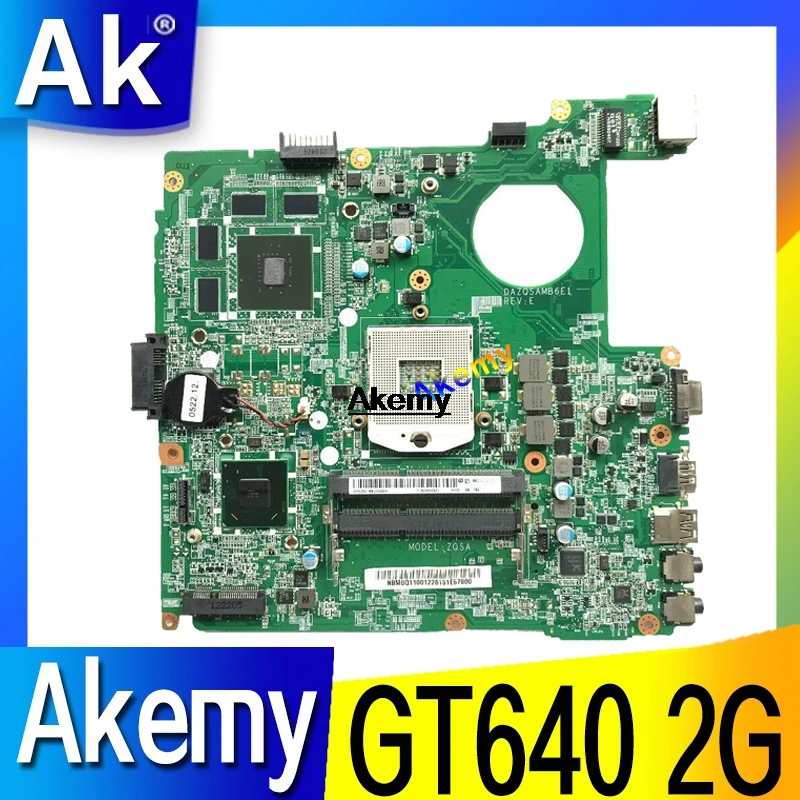 Материнская плата для ноутбука For Acer E1 431 471 основная DAZQSAMB6F1 DAZQSAMB6E0 w/ 2GB чип