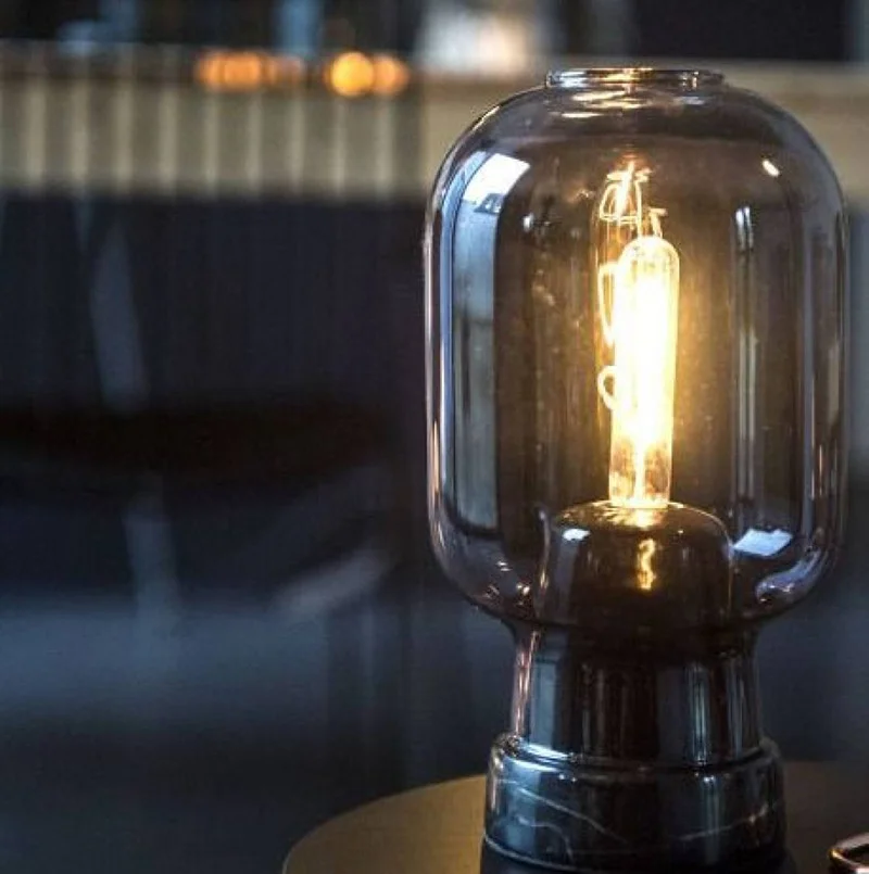 

Современная светодиодная лампа для кабинета, прикроватная лампа с абажуром