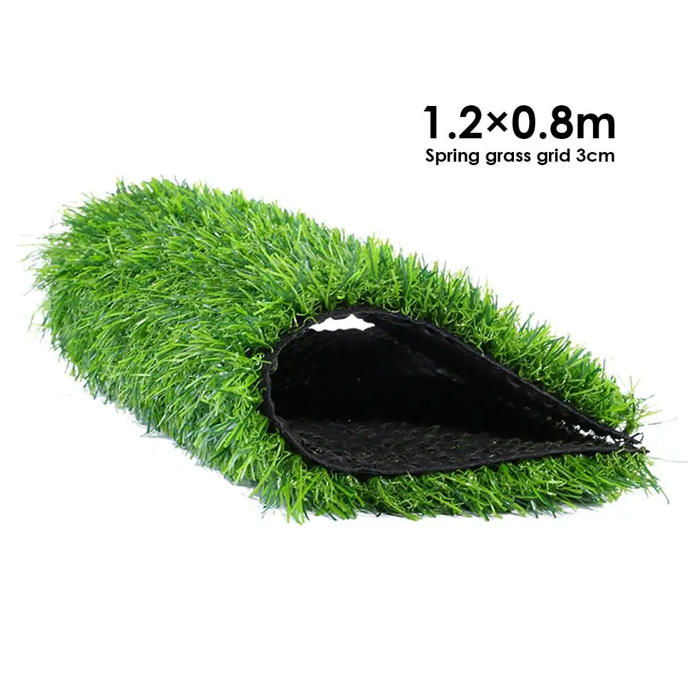 Artificial Grass Lawn Decoration Pet Mat 1.2X0.8M PP Strawberry/Leopard Print Dog House Bed Doggy | Дом и сад