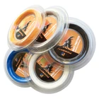 Специальное предложение, бесплатная доставка, 200 м Катушка, ракетка для бадминтона, 0,72 мм круглая тренировочная лента, оранжевая Спортивная ракетка для бадминтона