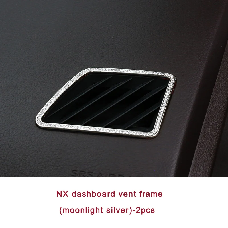Lsrtw2017 для Lexus RX RX200t NX NX200t ES ES200 300h Автомобильный Центральный контроль вентиляционное отверстие приборной панели планки интерьерные аксессуары для формовки - Название цвета: product picture 6