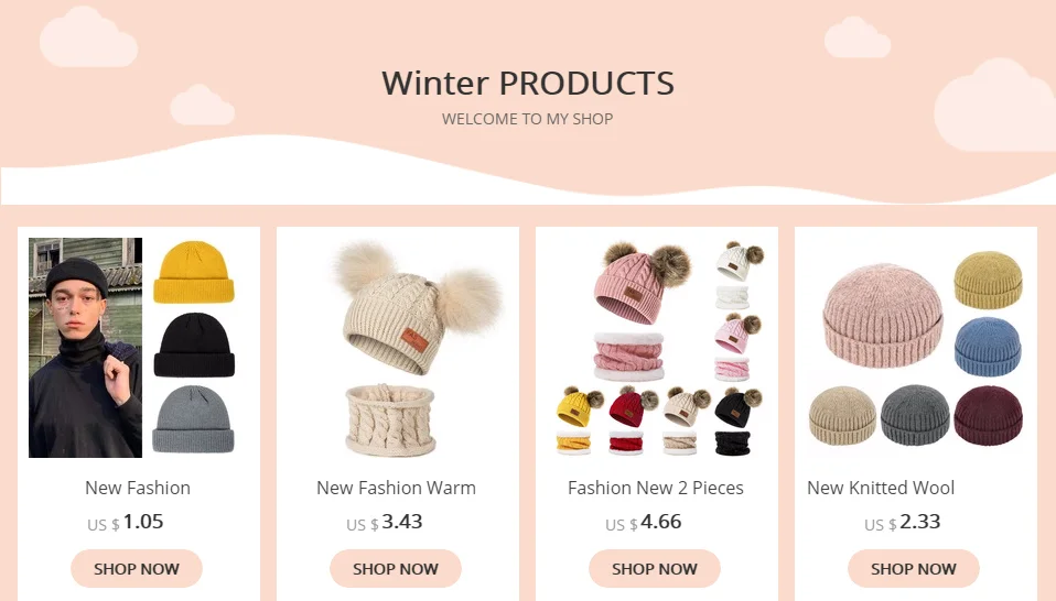 Kids Knitted Scarf Hat Set Luxury Winter Warm Baby Hats Scarves Cotton Hat For Baby Children Boys Girls Beanie Hats
