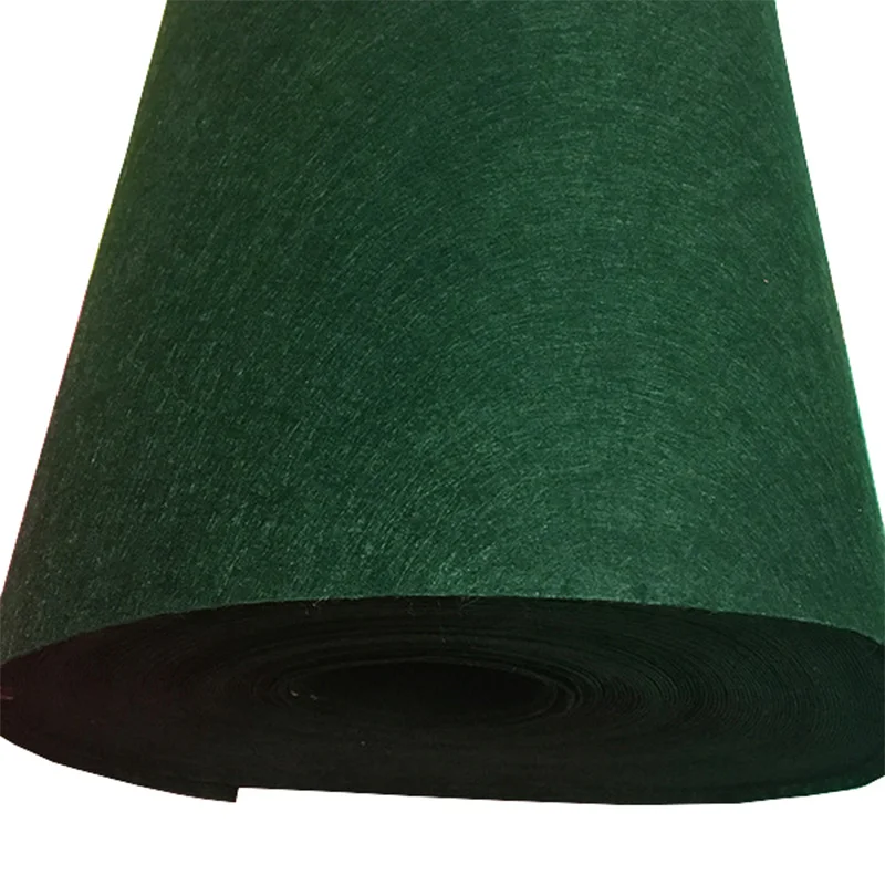 Dark Green 50*40 см 1 мм Нетканая фетровая Полиэстеровая ткань DIY Детские принадлежности для материал для изготовления кукол аксессуары поштучная - Цвет: Dark Green