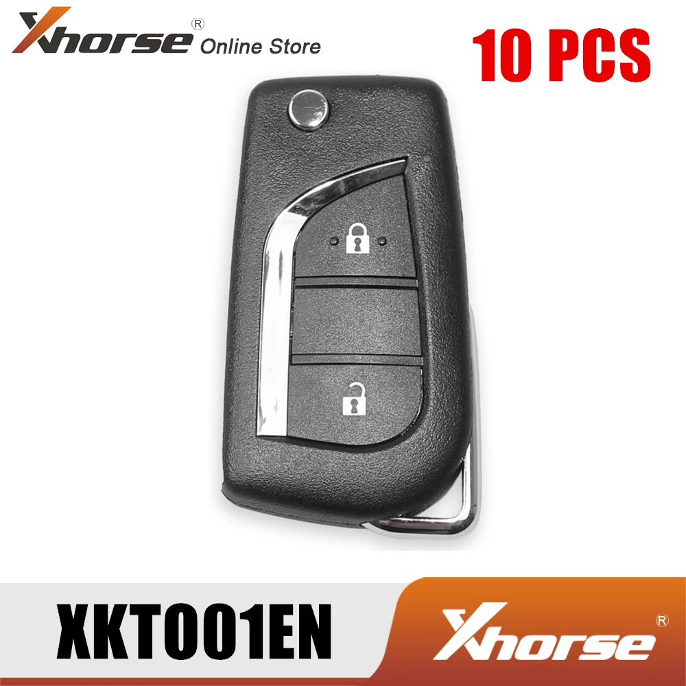 Универсальный пульт дистанционного управления XHORSE XKTO01EN для Toyota 2 кнопки