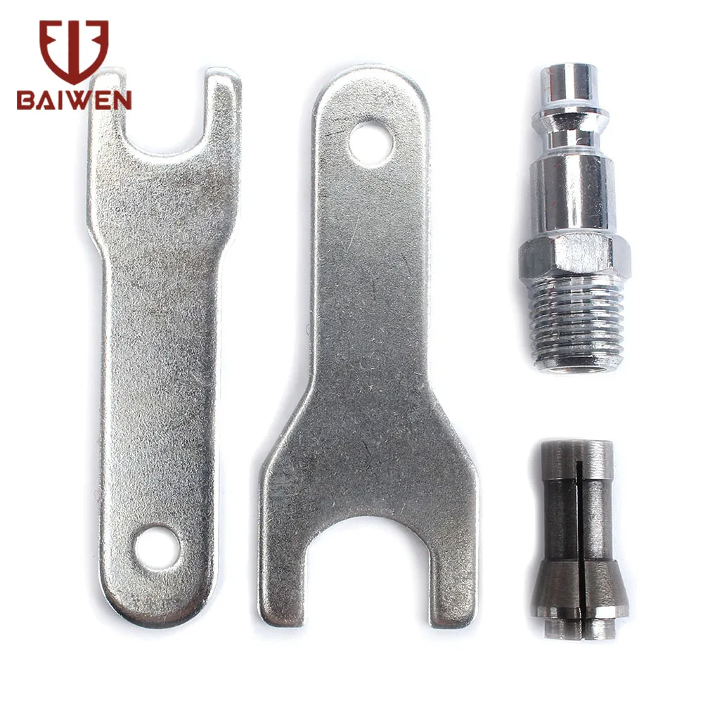 

1/4 & 1/8 Inch Extended Pneumatic Air Die Grinder Grinding Kit Polishing Engraving Tools 90PSI Tool Grinding Machine
