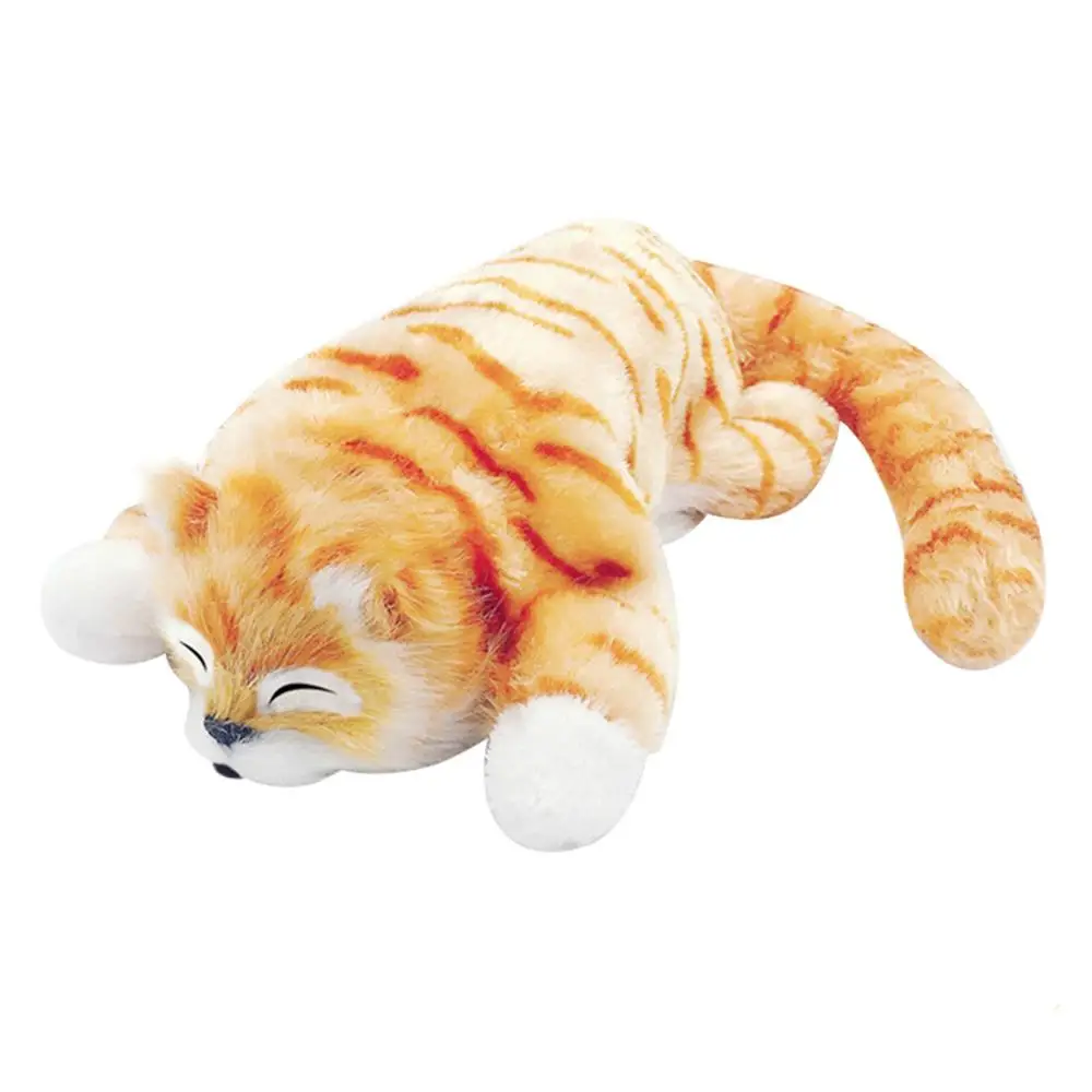 

Kawaii Kids Electric Plush Toys Doll Baby Birthday Gift Soft Durable Simulation Cat Funny Battery Powered Rolling Laugh Kid Gift