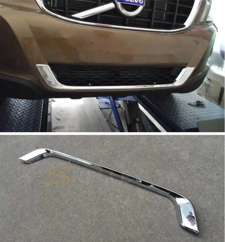 ABS Хромированная передняя решетка бампера защита защитная крышка молдинговая