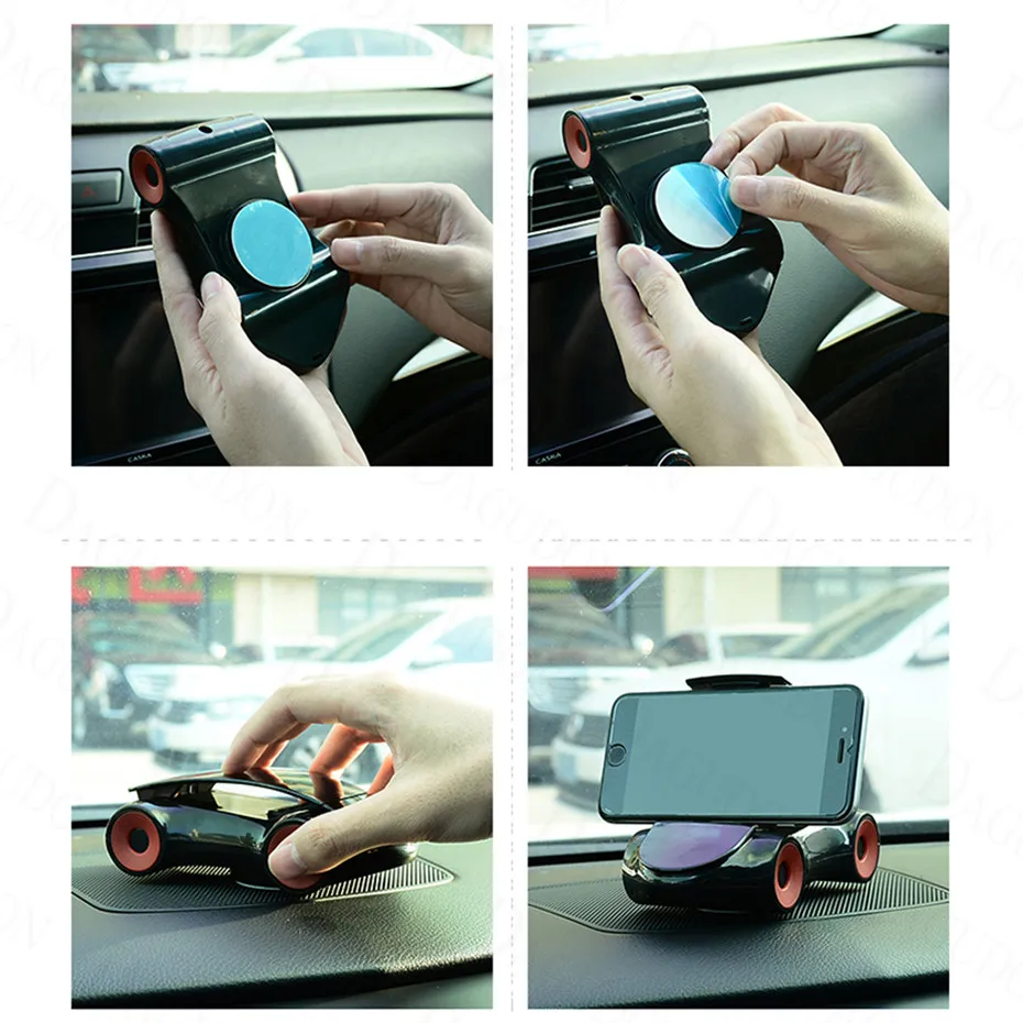 car phone holder fashion toy car model mobile cellphone mount in car suport desk stands for iphone xiaomi universal phone free global shipping