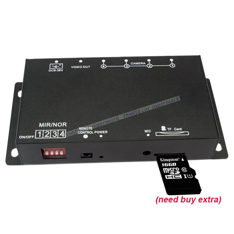 Автомобильный видеорегистратор 9 36 в/Система помощи при парковке 4 сторонний