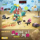 Строительные блоки из корейской игры кальмар, триллер, страшные фигурки с подвесом, аксессуары, оружие, детские игрушки сделай сам, коллекционные подарки, Лидер продаж