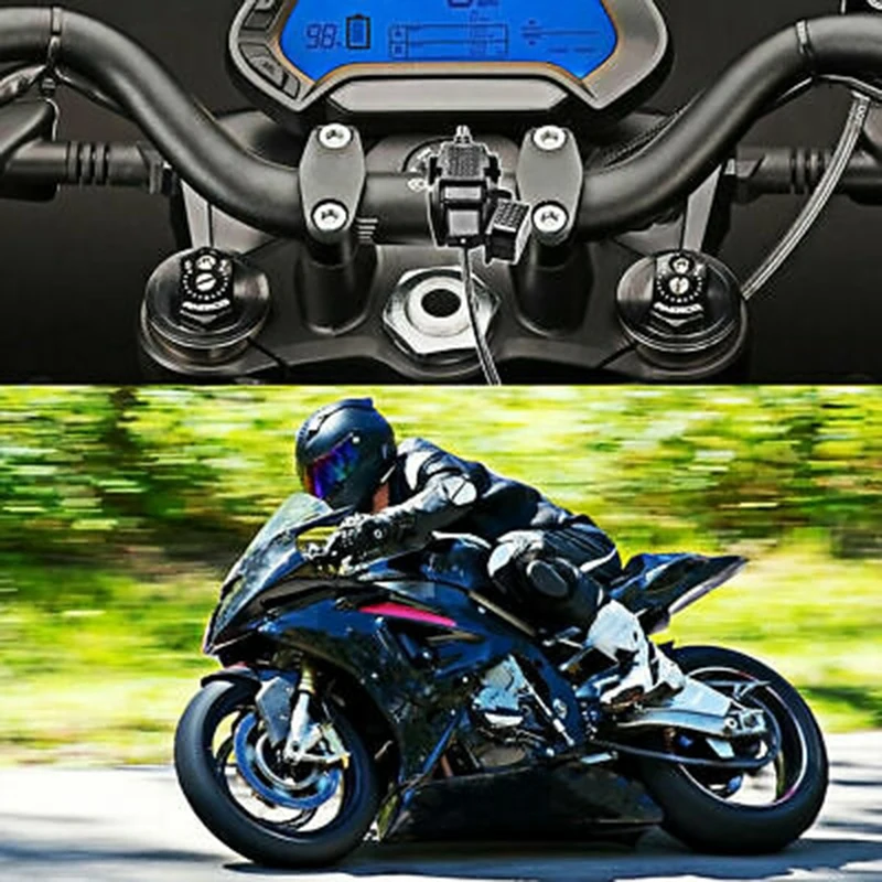 Зарядное устройство на руль мотоцикла адаптер питания розетка двойной USB-порт 12 В