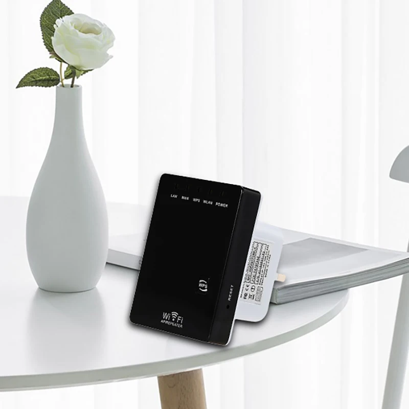 Беспроводной ретранслятор 300 м с двумя сетевыми портами усилитель сетевого