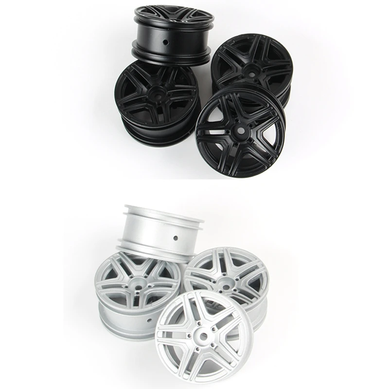 

Metal Wheel Rim Kit Wheel Hub RC Car Upgrade Spare Parts for MN86