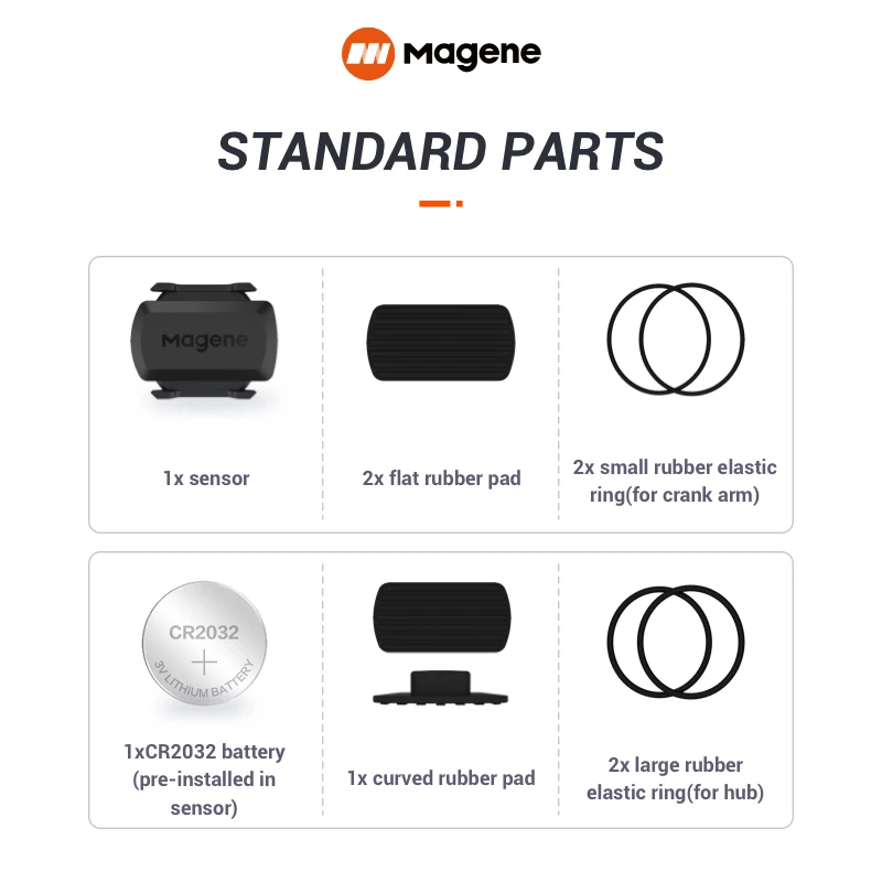 Велокомпьютер Magene беспроводной Спидометр с датчиком частоты вращения Bluetooth 4 0