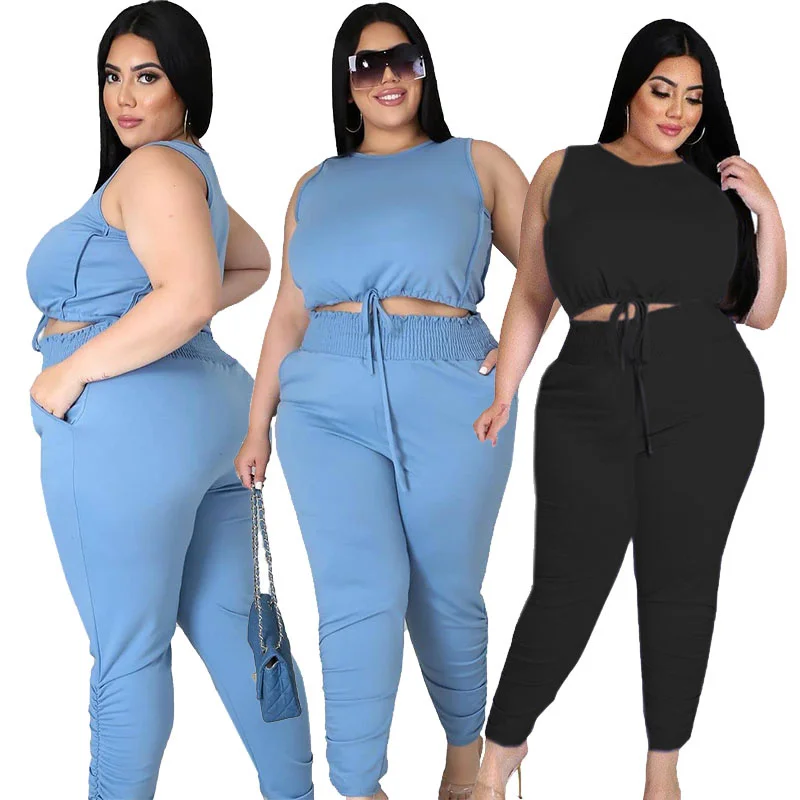 

Summer Tracksuit Short T Shirt Femme and Pant Suits Plus Size Women Two 2 Piece Outfits Set Loungewear Wholesale Dropshipping