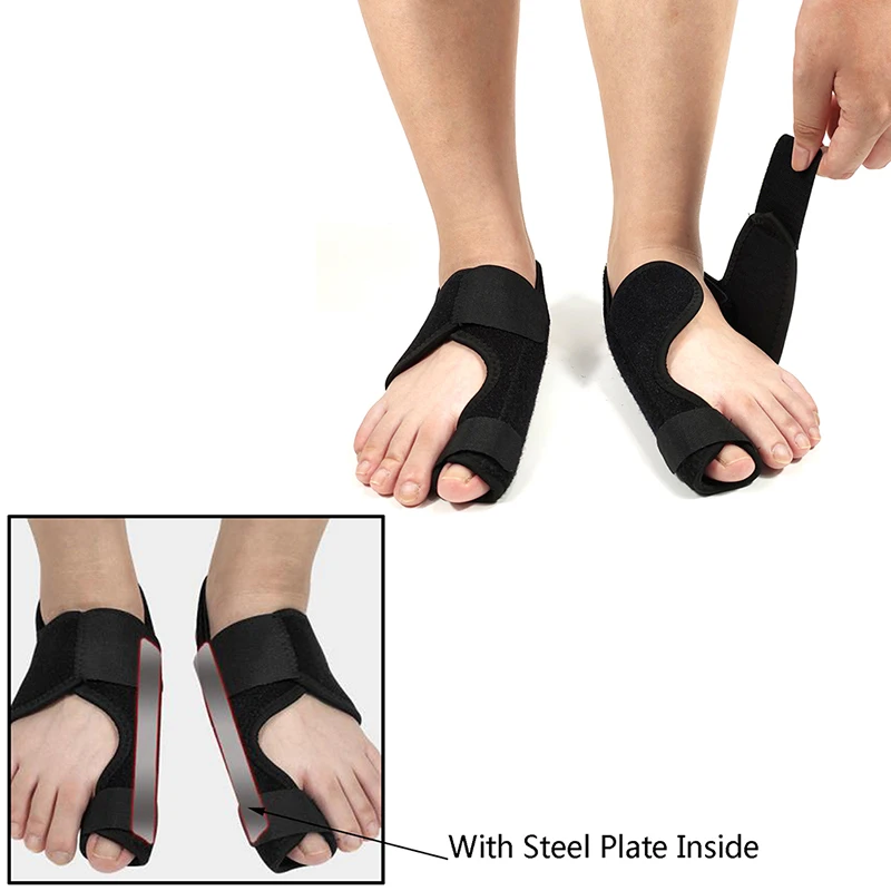 

Ортопедический корректор большого пальца ног, 2 шт., распрямитель для большого пальца ног, вальгусная деформация первого пальца стопы боль, ...