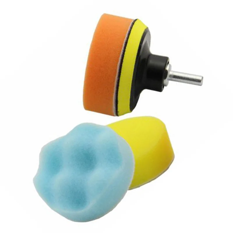 

80mm 3 Polishing Sponge Waxing Foam Buffing Pads Fr Car Auto Polishers Tools