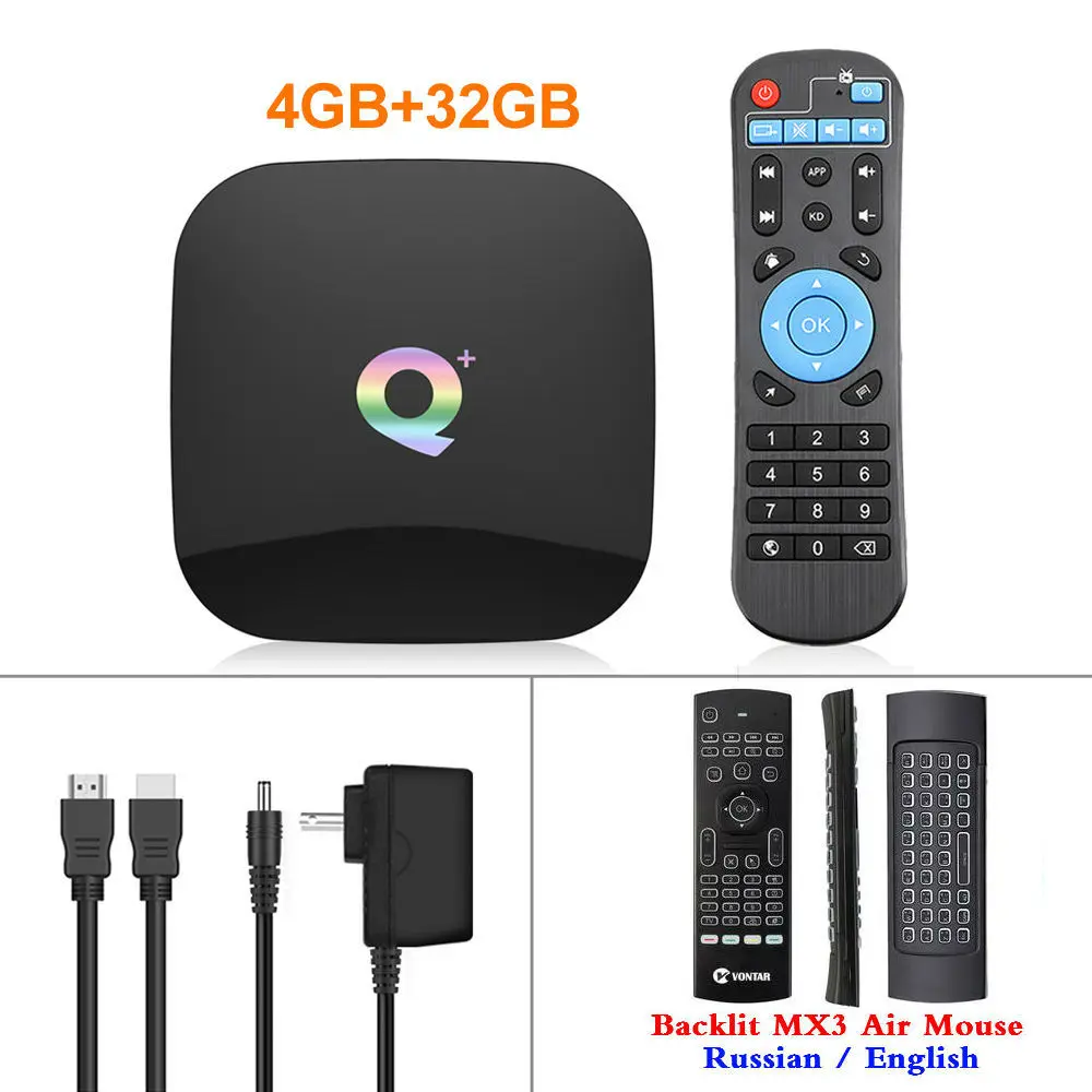 4G32G MX3 Allwinner H6 6K Smart tv Box Android 9,0 Q Plus 4 ГБ ОЗУ 64 Гб ПЗУ четырехъядерный процессор Playstore Youtube Wifi телеприставка 2G16G медиаплеер - Цвет: 4G32G MX3
