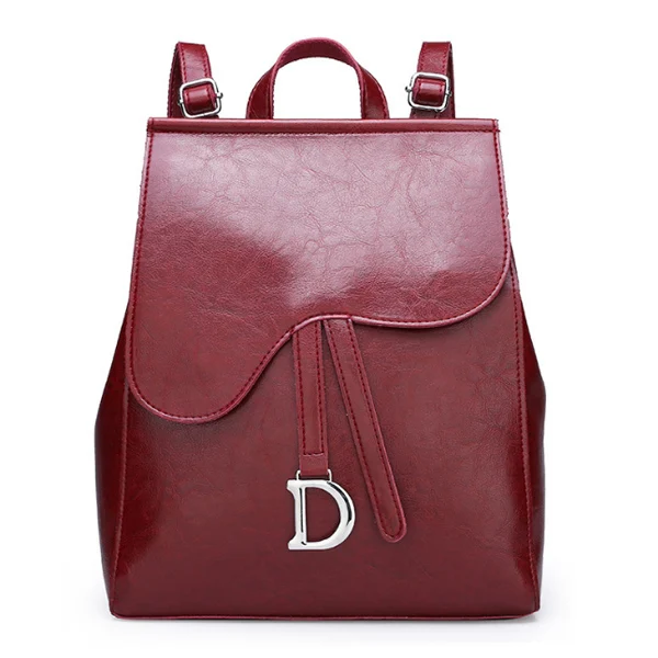 ACELURE, женские кожаные рюкзаки, женская сумка на плечо, Sac A Dos, женский рюкзак, винтажные школьные сумки для девочек, для путешествий, Новинка - Цвет: Burgundy