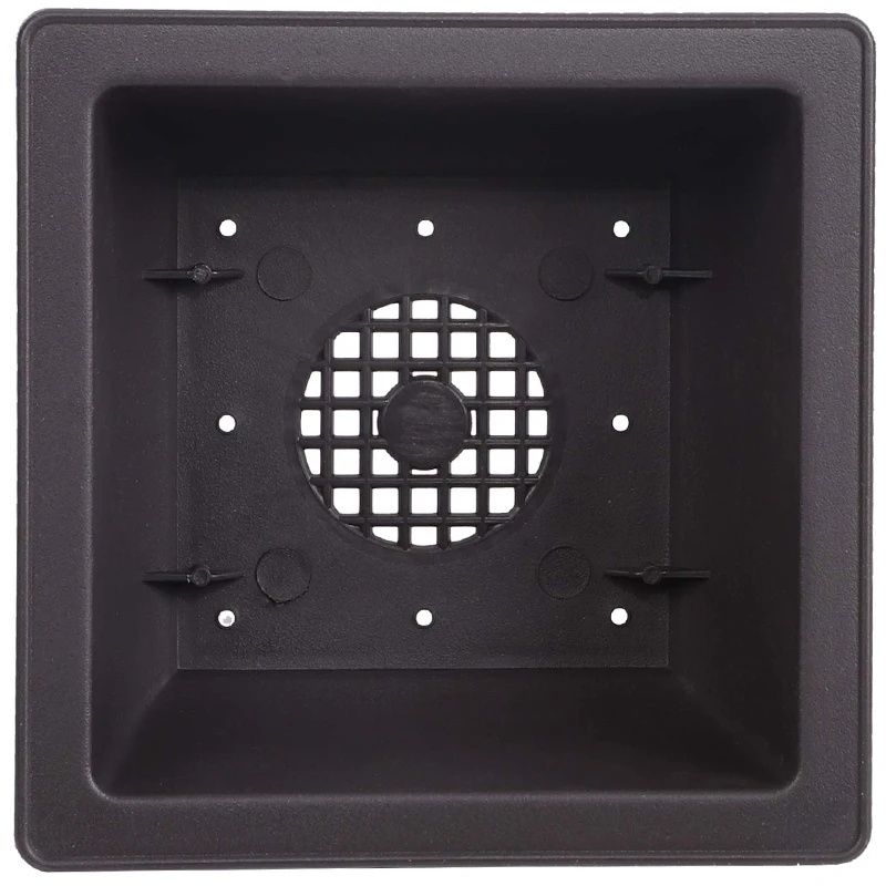 Горшок для цветов 4 7 дюйма 15 шт. квадратный пластиковый горшок тренировки бонсай