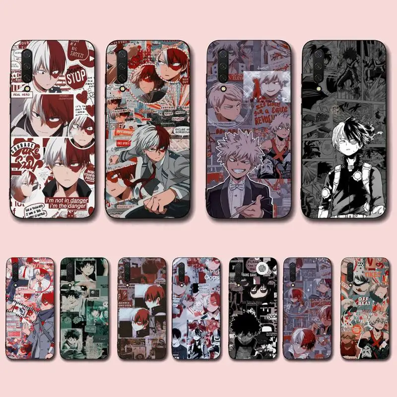 

FHNBLJ Shoto Todoroki boku no hero academia Phone Case for Xiaomi mi 9 8 10 5 6 lite F1 SE Max 3 2 mix 2s