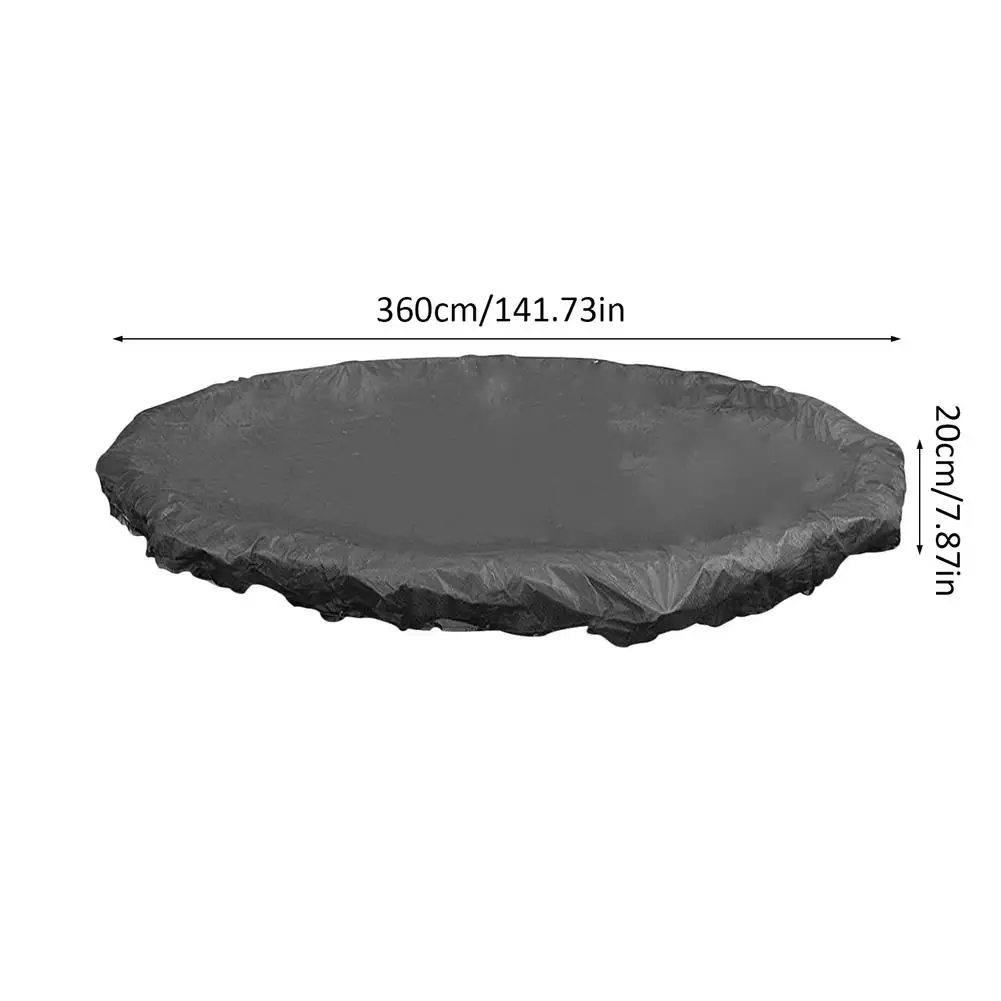 

D3.6m Round Foldable Garden Outdoor Pool Covers Water-proof Dust-proof Leaf-proof Pool Tarpaulin Cloth Inflatable Pool Cover