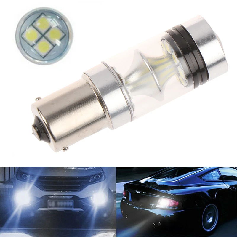 

1Pc P21W BA15s 1156 LED Canbus Reversing Light Auto Reverse Backup Lamp Bulbs For BMW Hyundai Mazda Ford New Focus