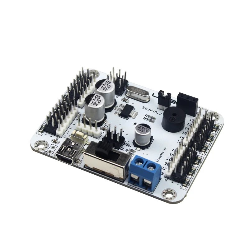 24 канальный цифровой сервоконтроллер с 16 метровой памятью совместимым