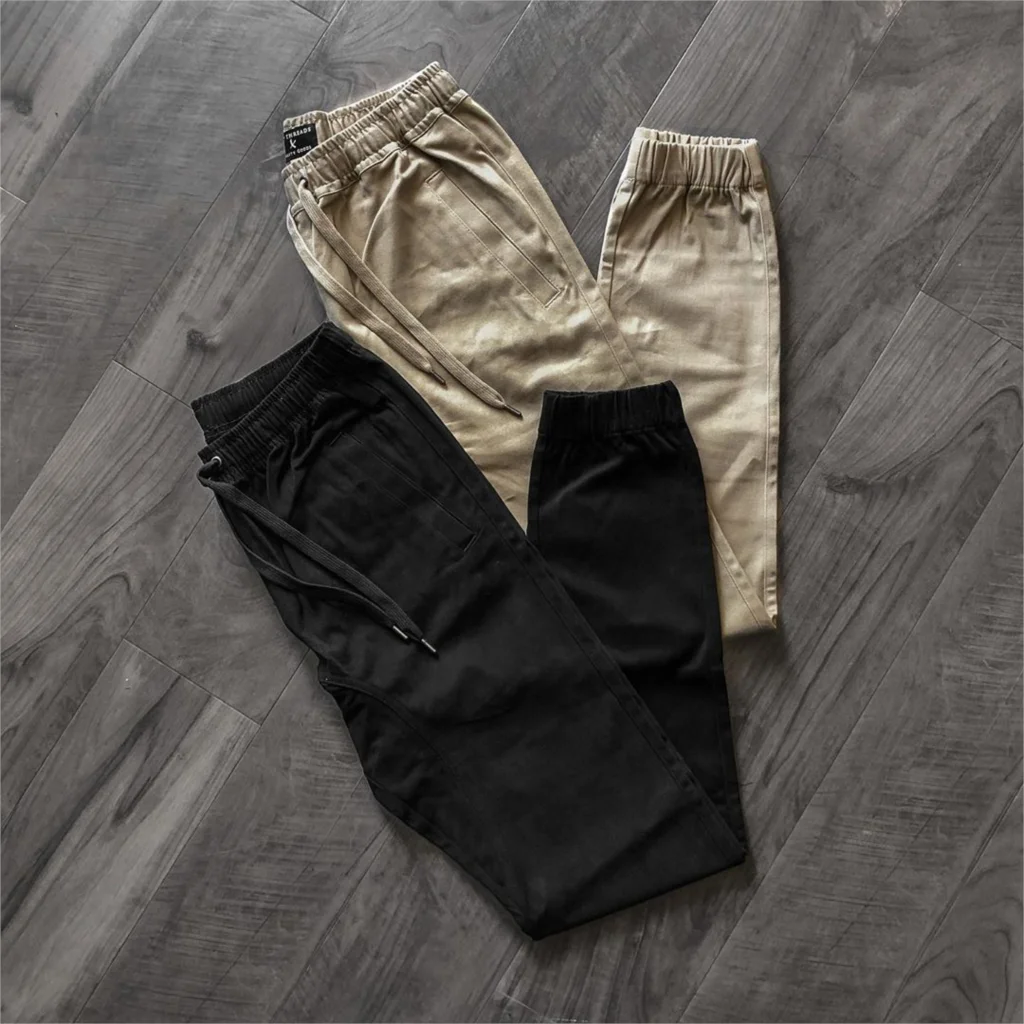 Новинка, Беговые брюки в повседневном стиле, однотонные мужские хлопковые эластичные длинные брюки, pantalon homme, военный армейский грузовой брюки, мужские Леггинсы