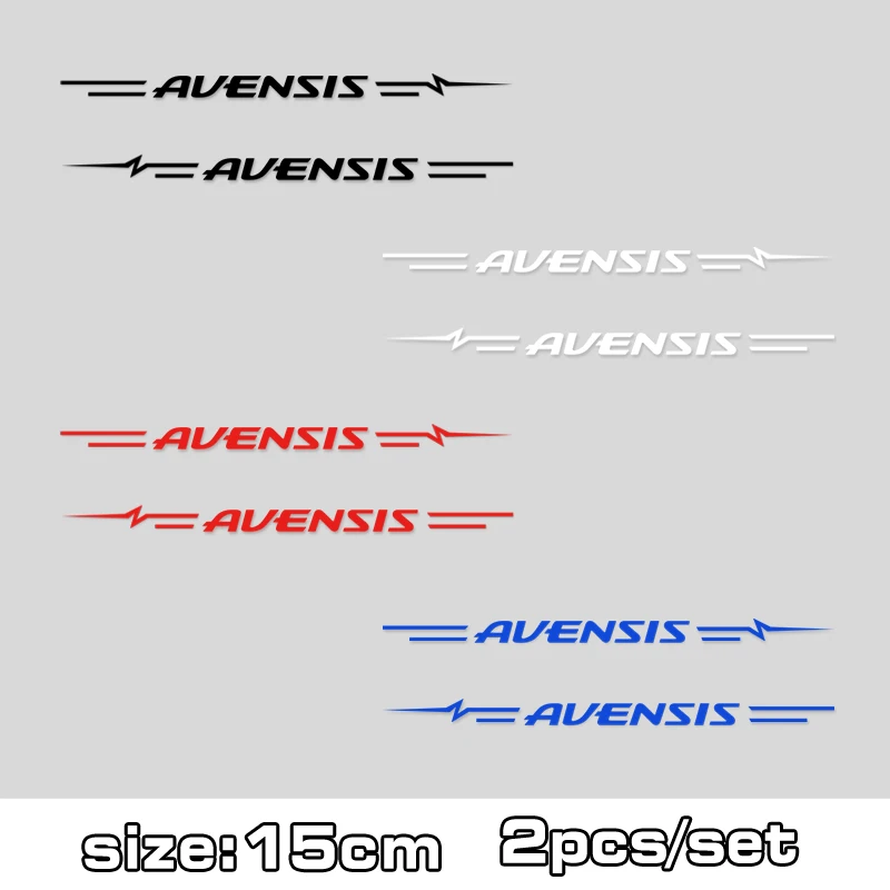 Декоративные наклейки на дверные ручки зеркало заднего вида для Toyota Avensis t25 t27