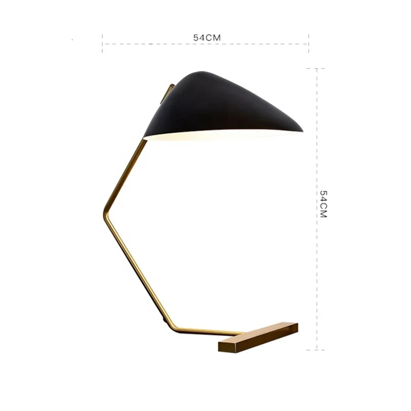 Темно бронзовый функциональный стильный декоративный светильник из металла с