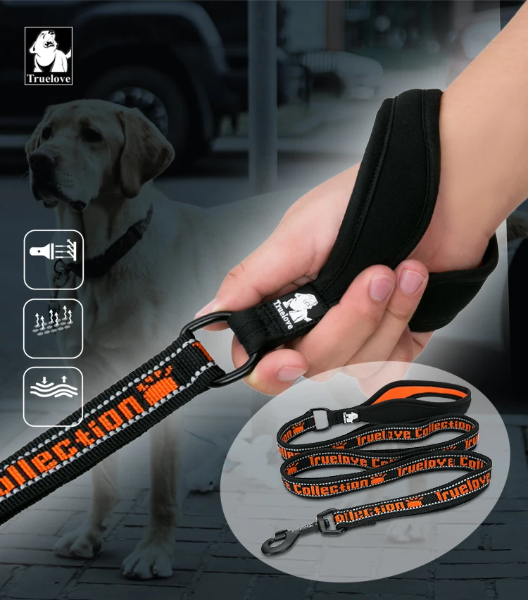 Truelove Pet Leash Nylon Explosion-proof Reflective for Cat and Dog Small Medium Large Travel Cross Walking Training TLL3071 | Дом и сад