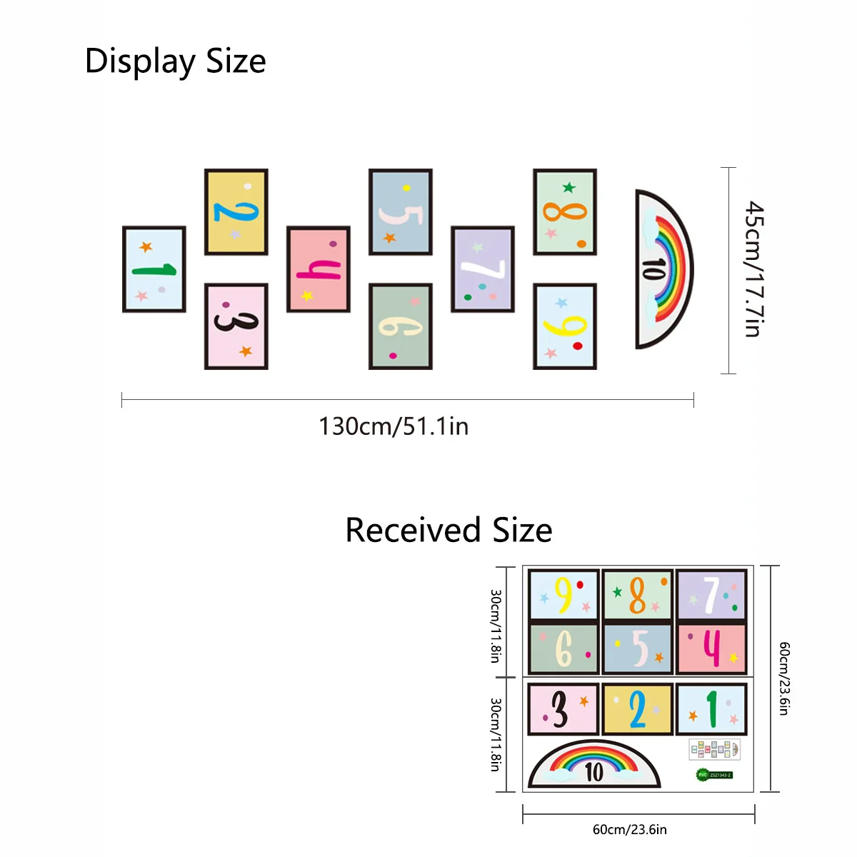 

Cartoon Digital Grid Children's Game Floor Sticker Door Sticker Wallpaper Self Adhesive Wall Stickers For Kids Room Home Decor