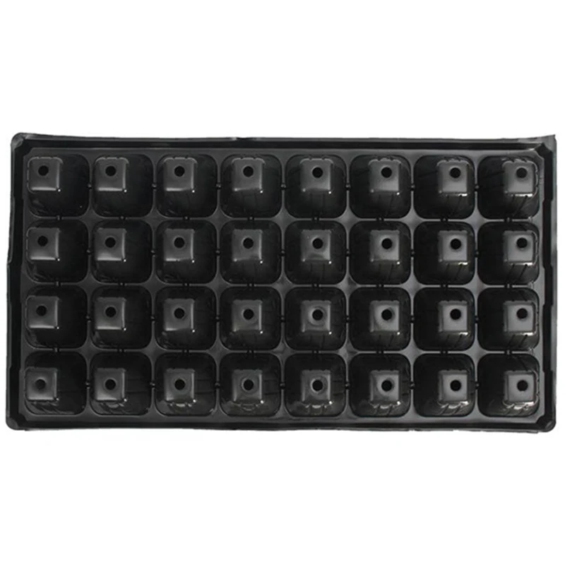 

10Pcs/Pack of 32 Hole Seedling Tray Extra Strength Seed Germination Plant Flower Pot Nursery Growth Box Propagation