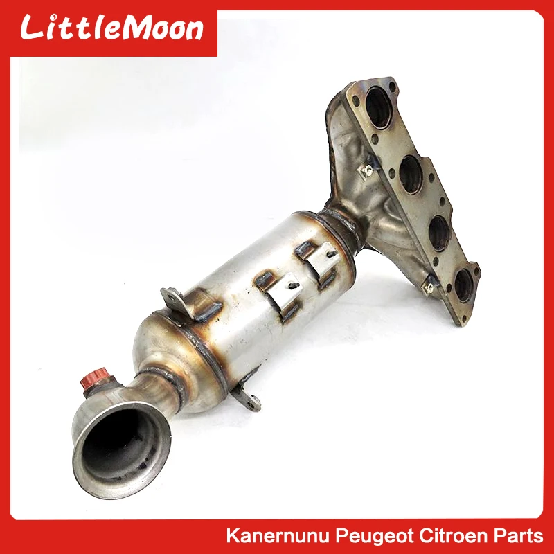 Трехсторонний каталитический конвертер передняя выхлопная труба для Dongfeng Peugeot 408