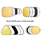 Отражатель Selens 6080110 см 5 в 1 складной светильник для фотосъемки отражатель Точечный светильник отражатель для фотосъемки