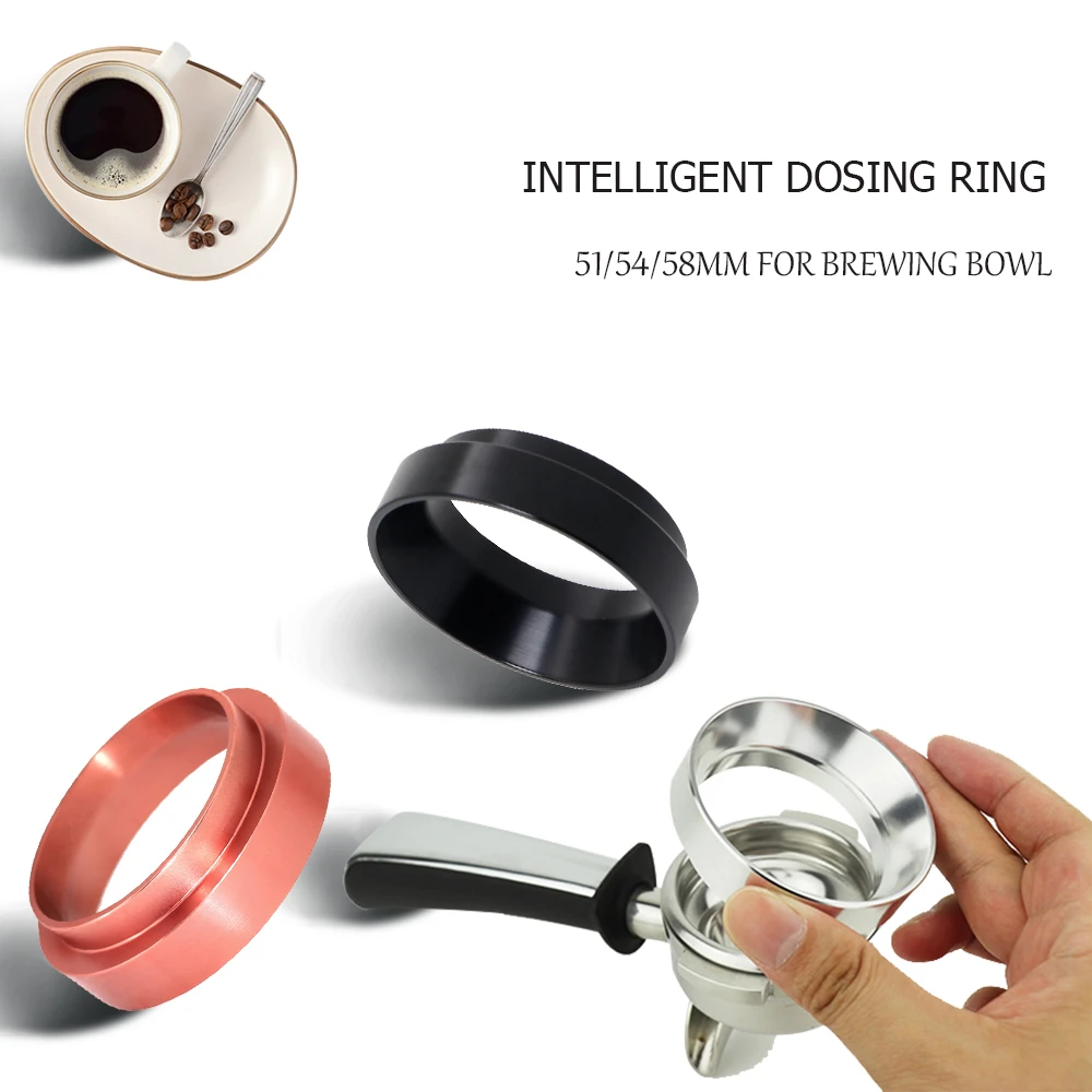 Эспрессо дозирующая воронка универсальное алюминиевое кольцо для дозирования